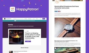 HappyPatron: Stories gallery image