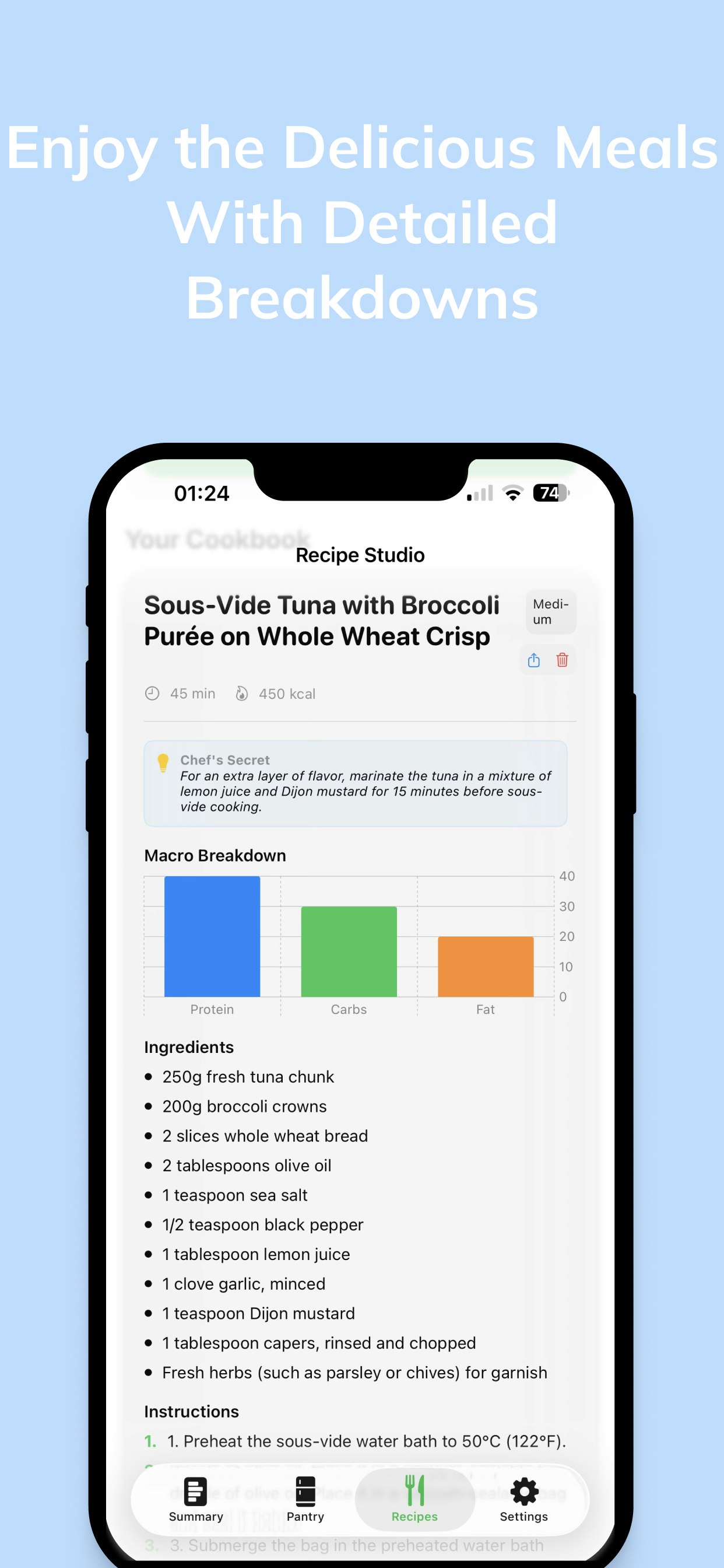 NutriKeep - Screenshot 5 showing product features and functionality