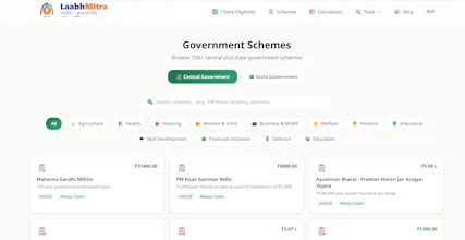 LaabhMitra - Free govt scheme check gallery image