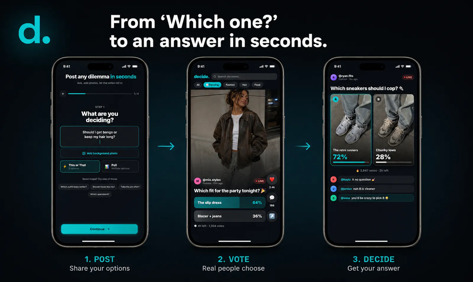 Decide: Vote & Choose screenshot 1