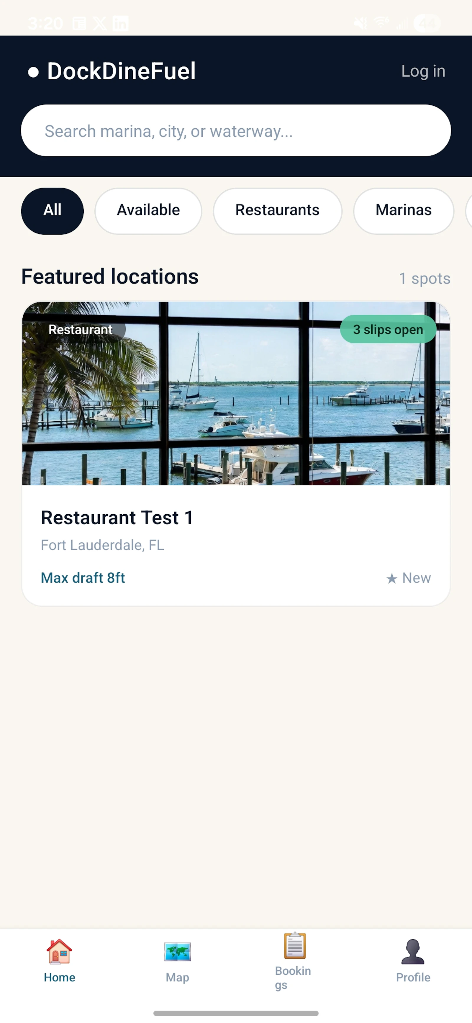 DockDineFuel screenshot 2