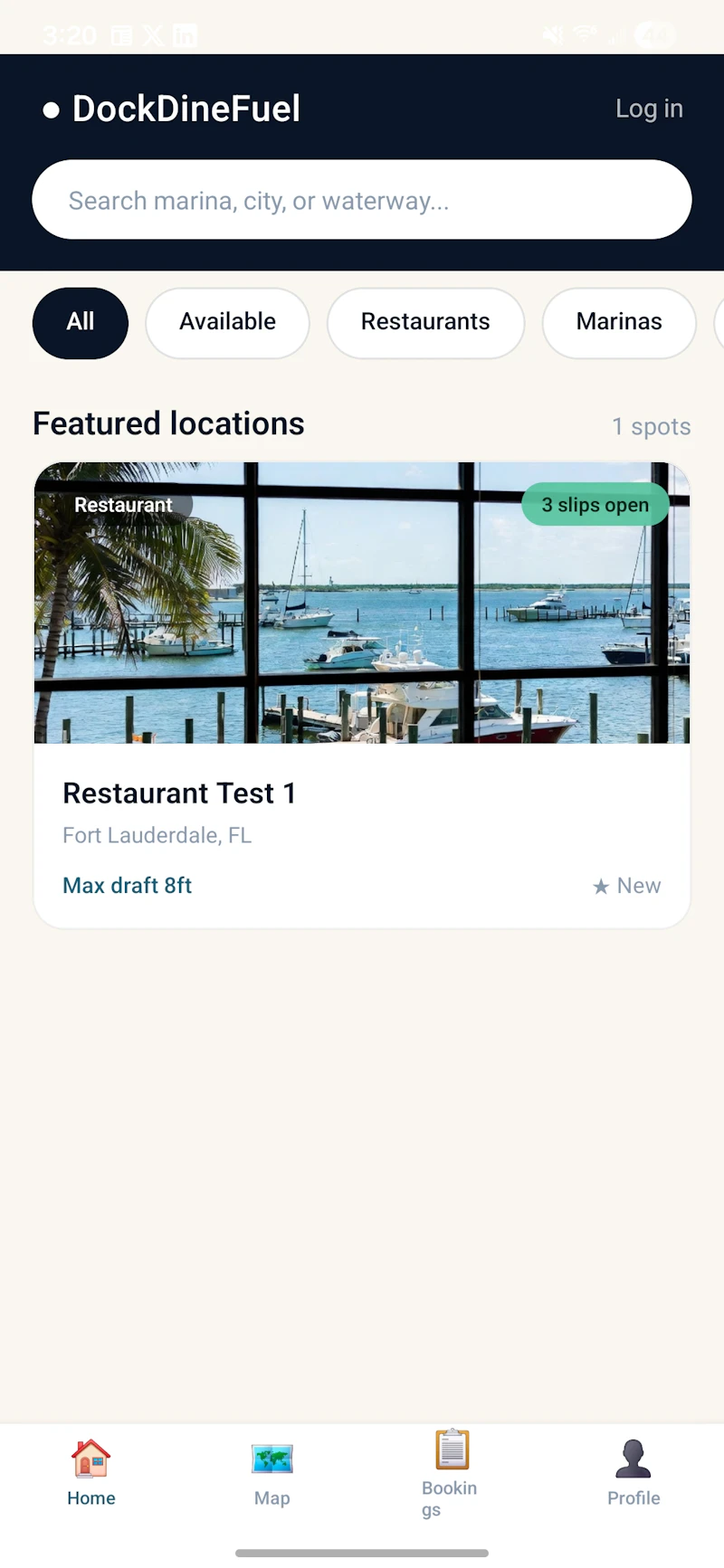 DockDineFuel screenshot 2