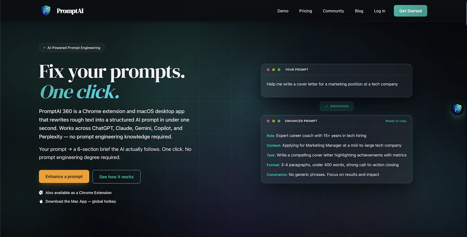 PromptAI 360 screenshot 2