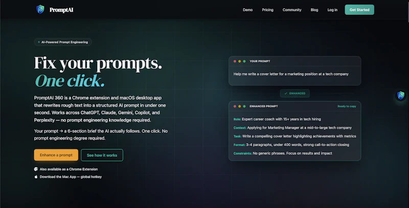 PromptAI 360 screenshot 2