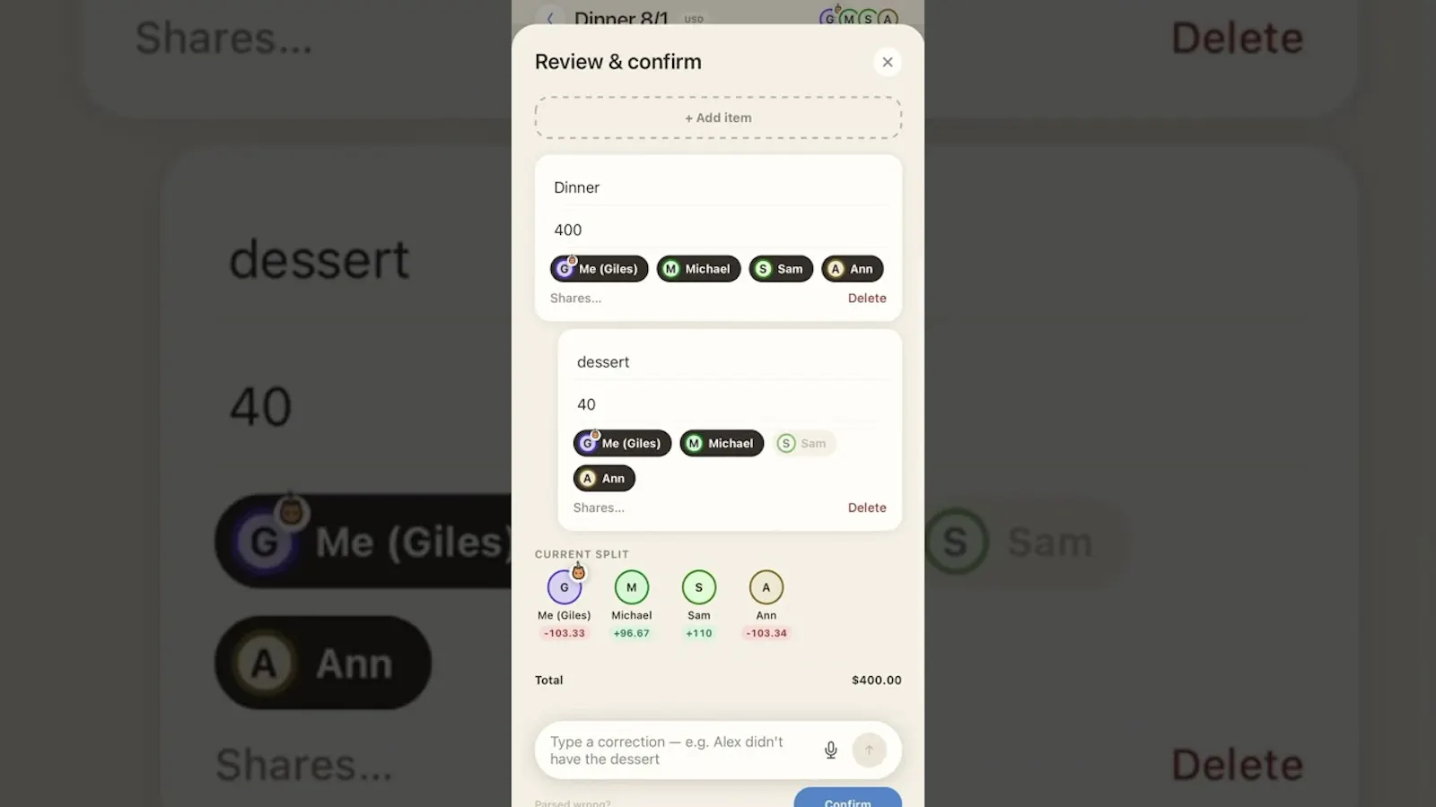 JotSplit screenshot 1 (video preview)