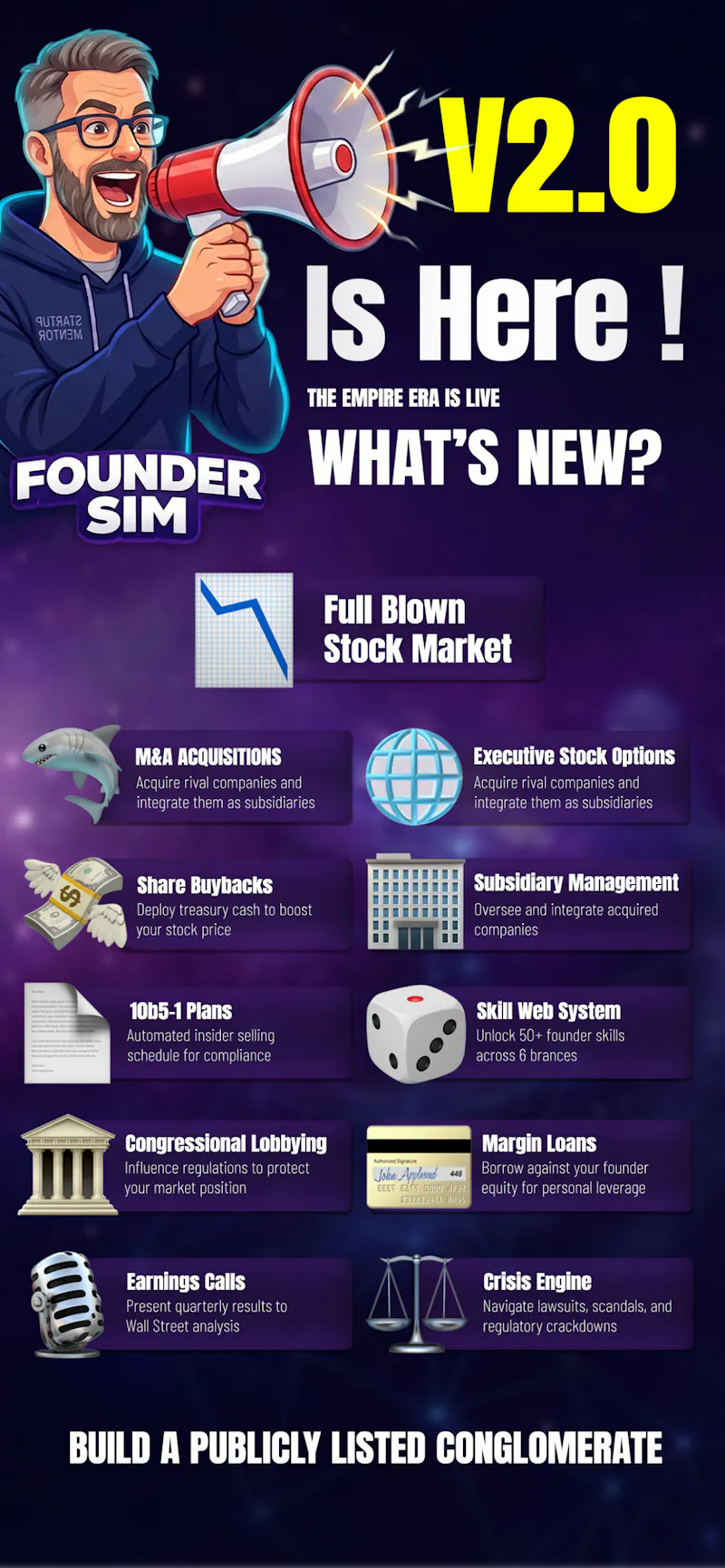 Founder Sim : Startup Game screenshot 2