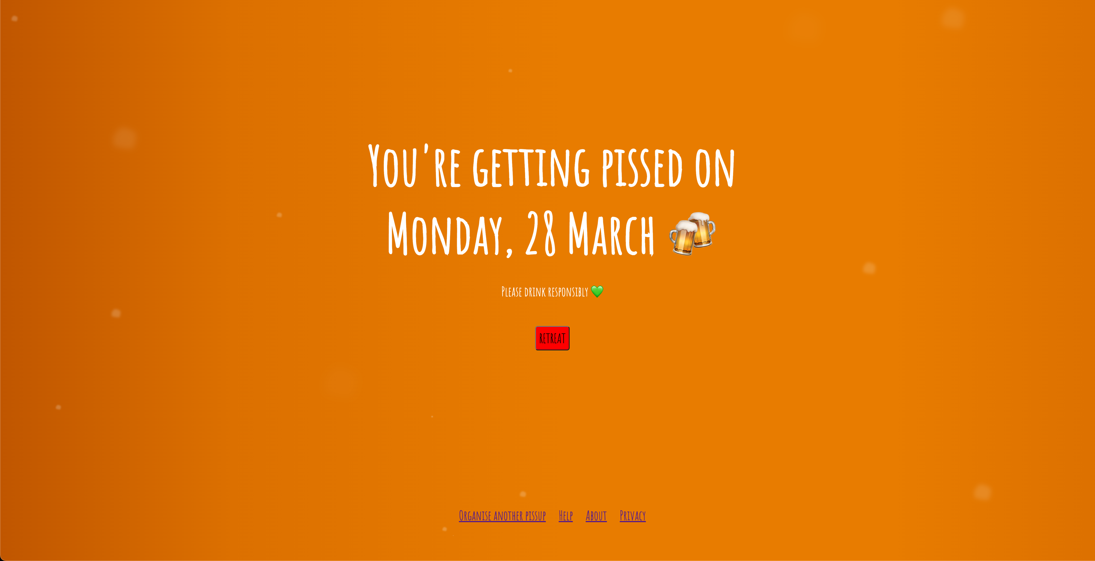 Organise Your Pissup gallery image