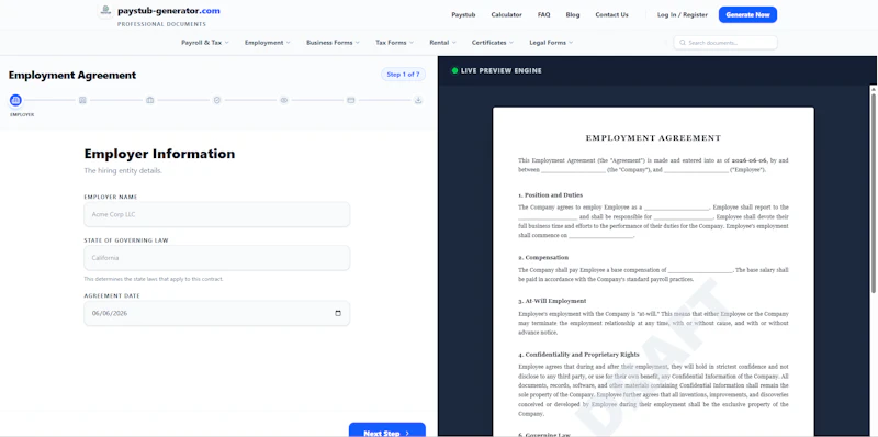 Paystub Generator screenshot 7