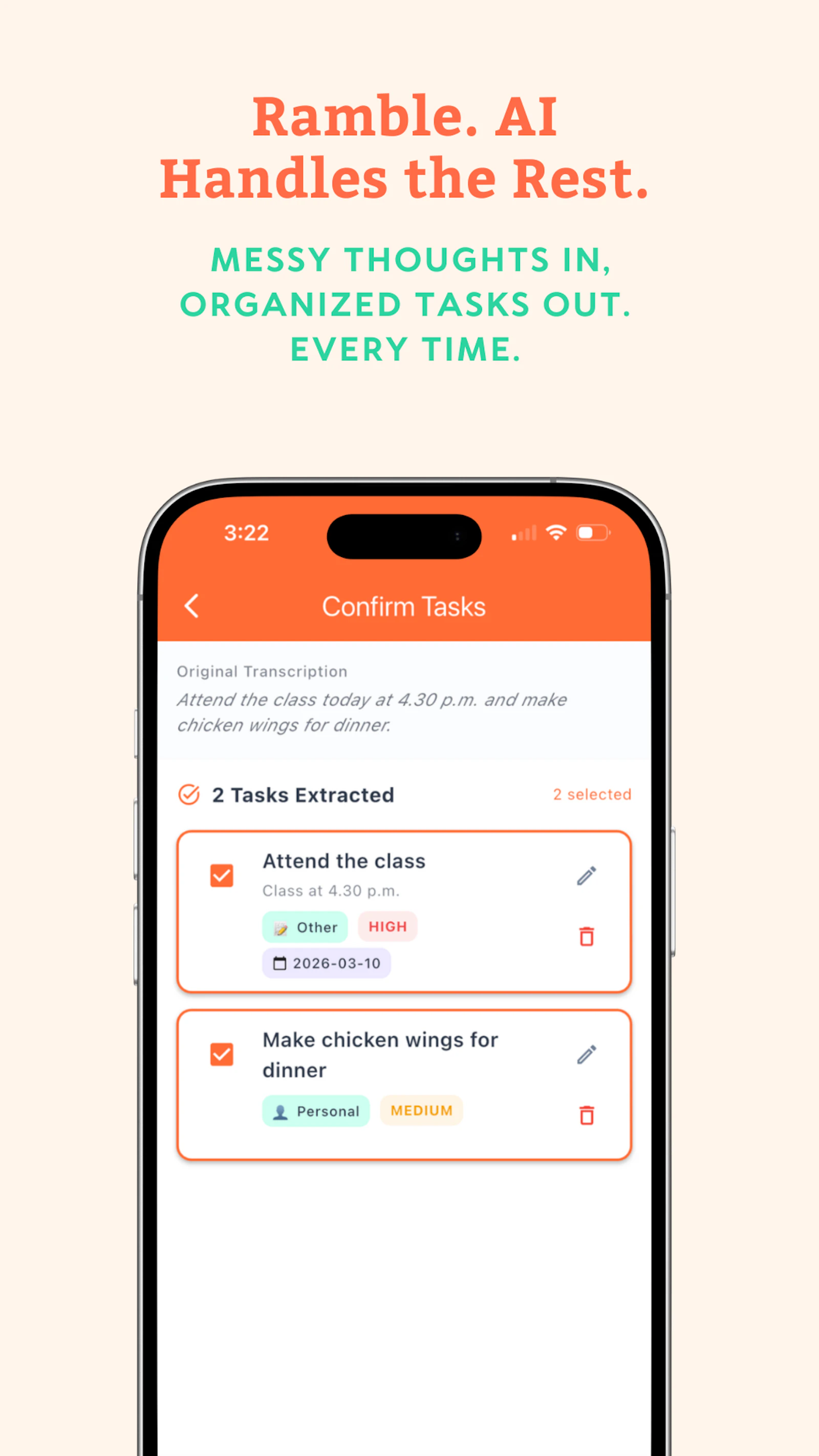 Blurts-Voice to Any Task App screenshot 4