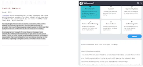 Wisecraft gallery image