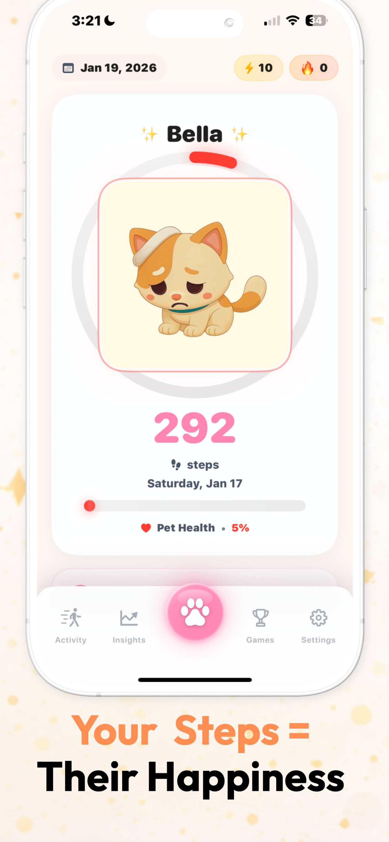 VirtuPet: Step Tracker gallery image