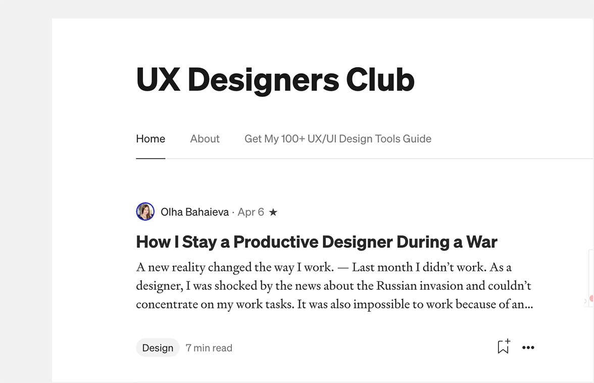 UX Designers Club gallery image