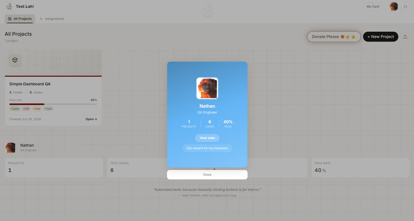 Test Lah screenshot 5