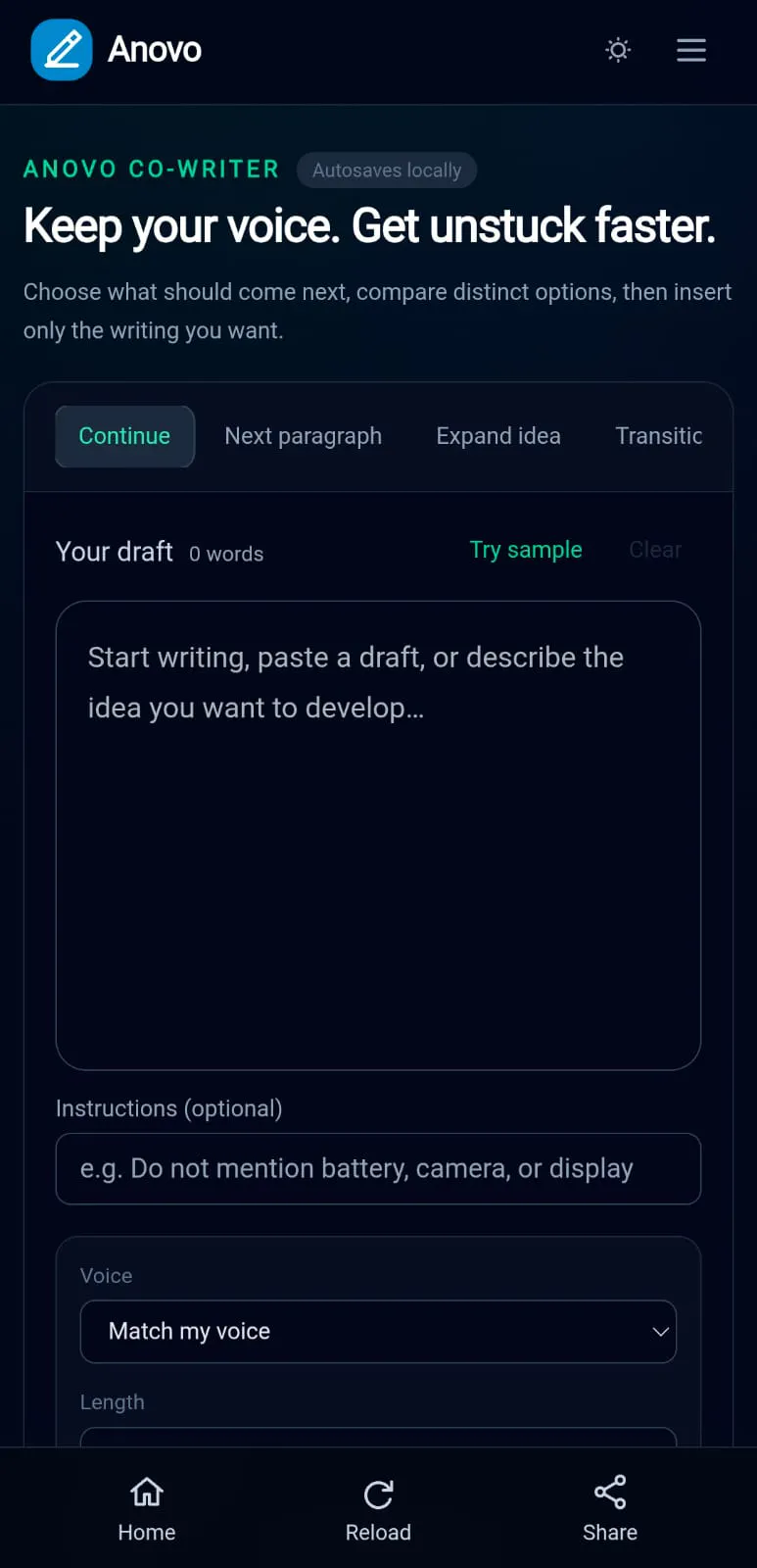 Anovo: AI Writing Tools gallery image