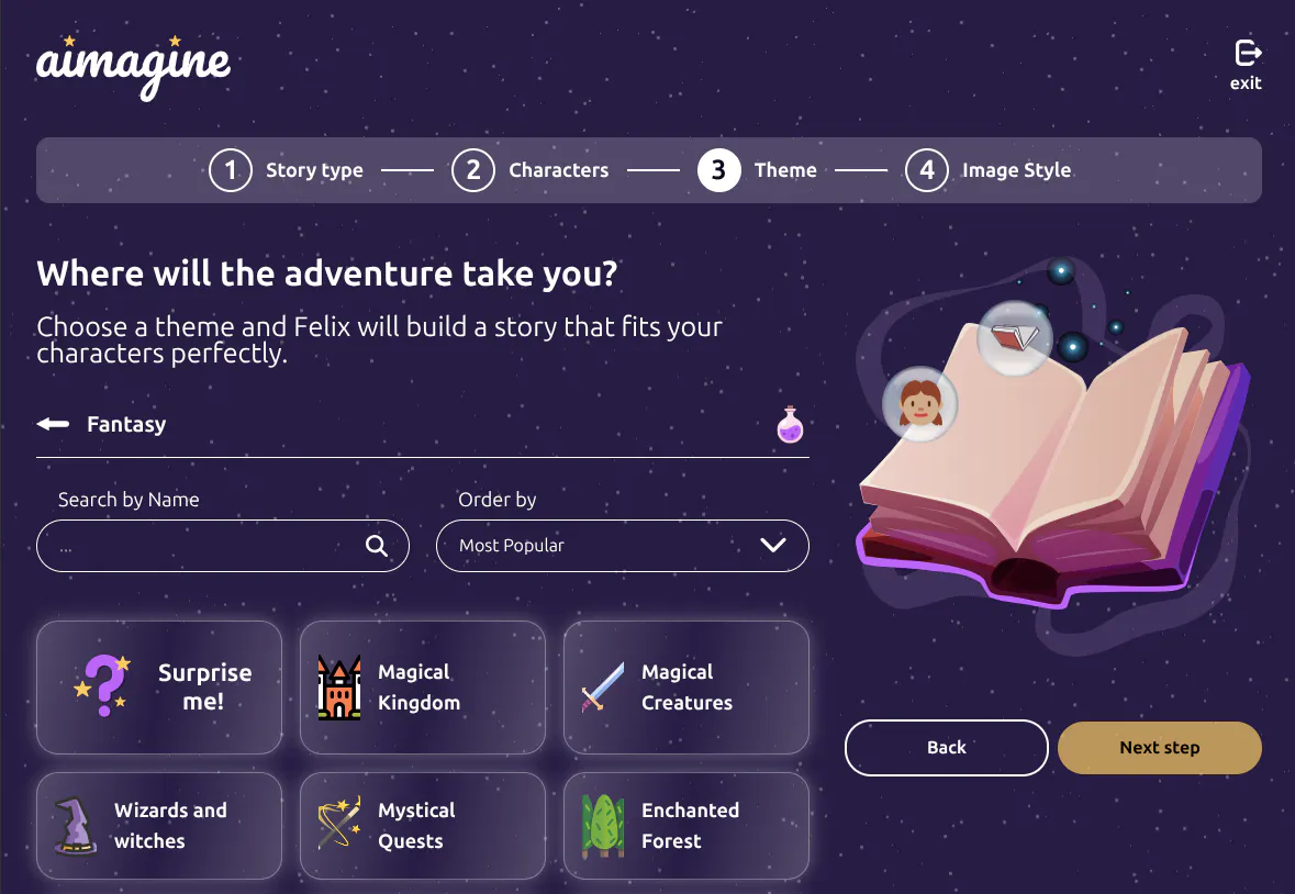 aimagine — Personalized bedtime stories gallery image