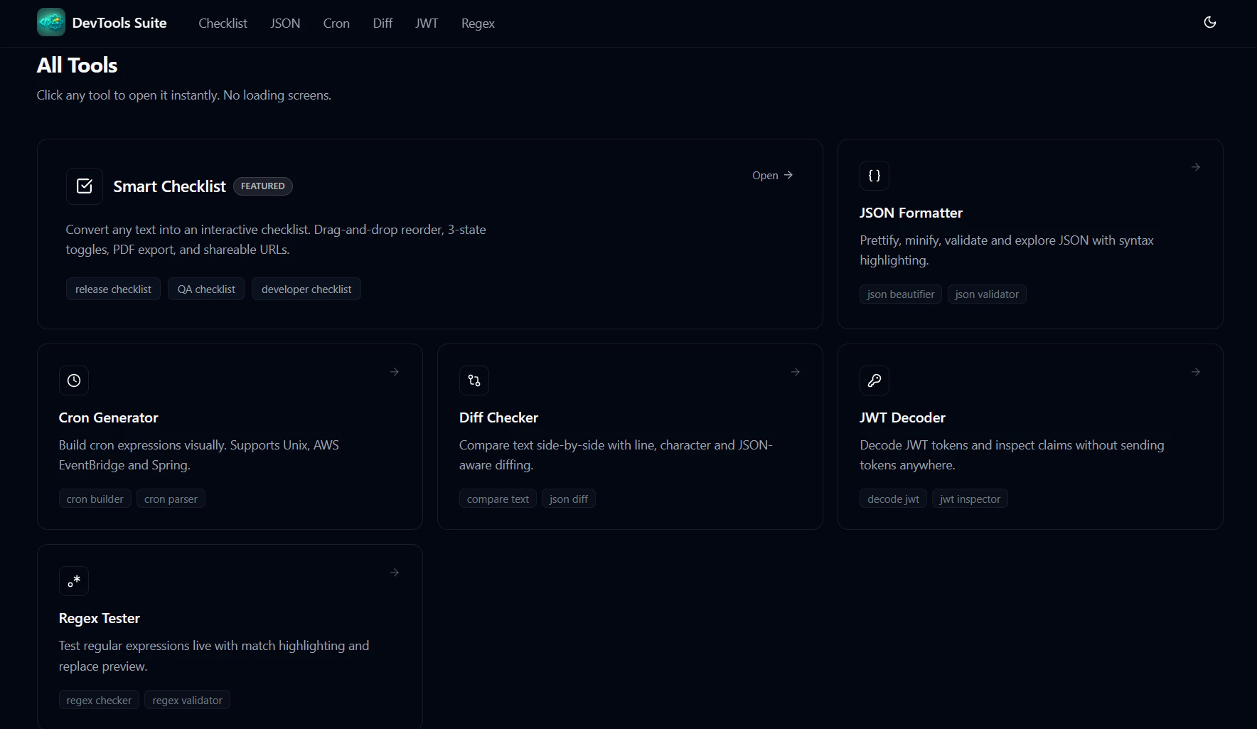 DevTools Suite screenshot 2