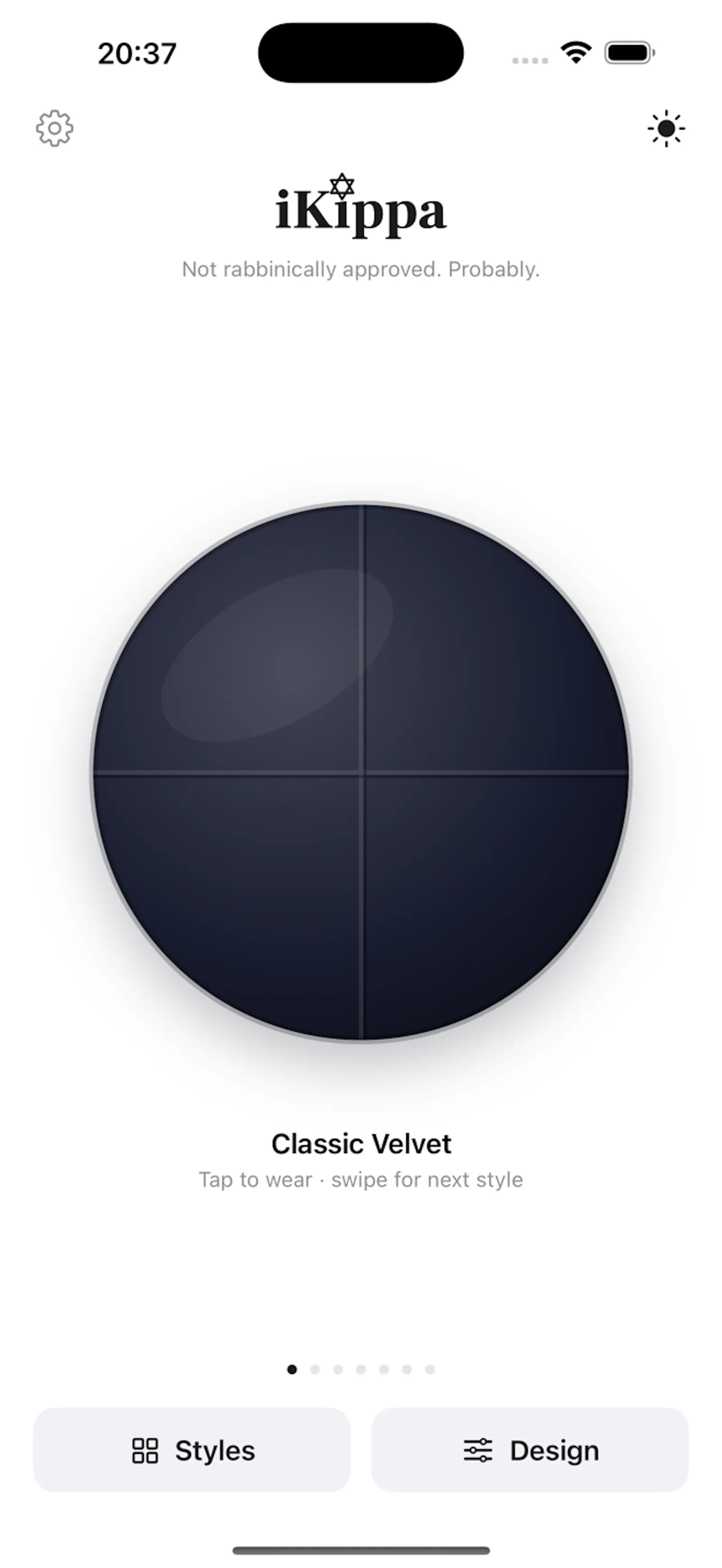 iKippa screenshot 1