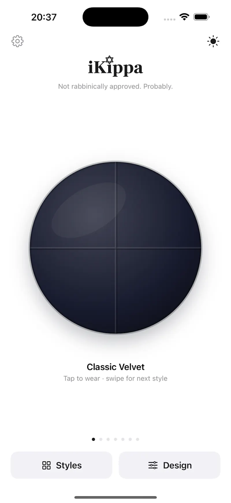 iKippa screenshot 1
