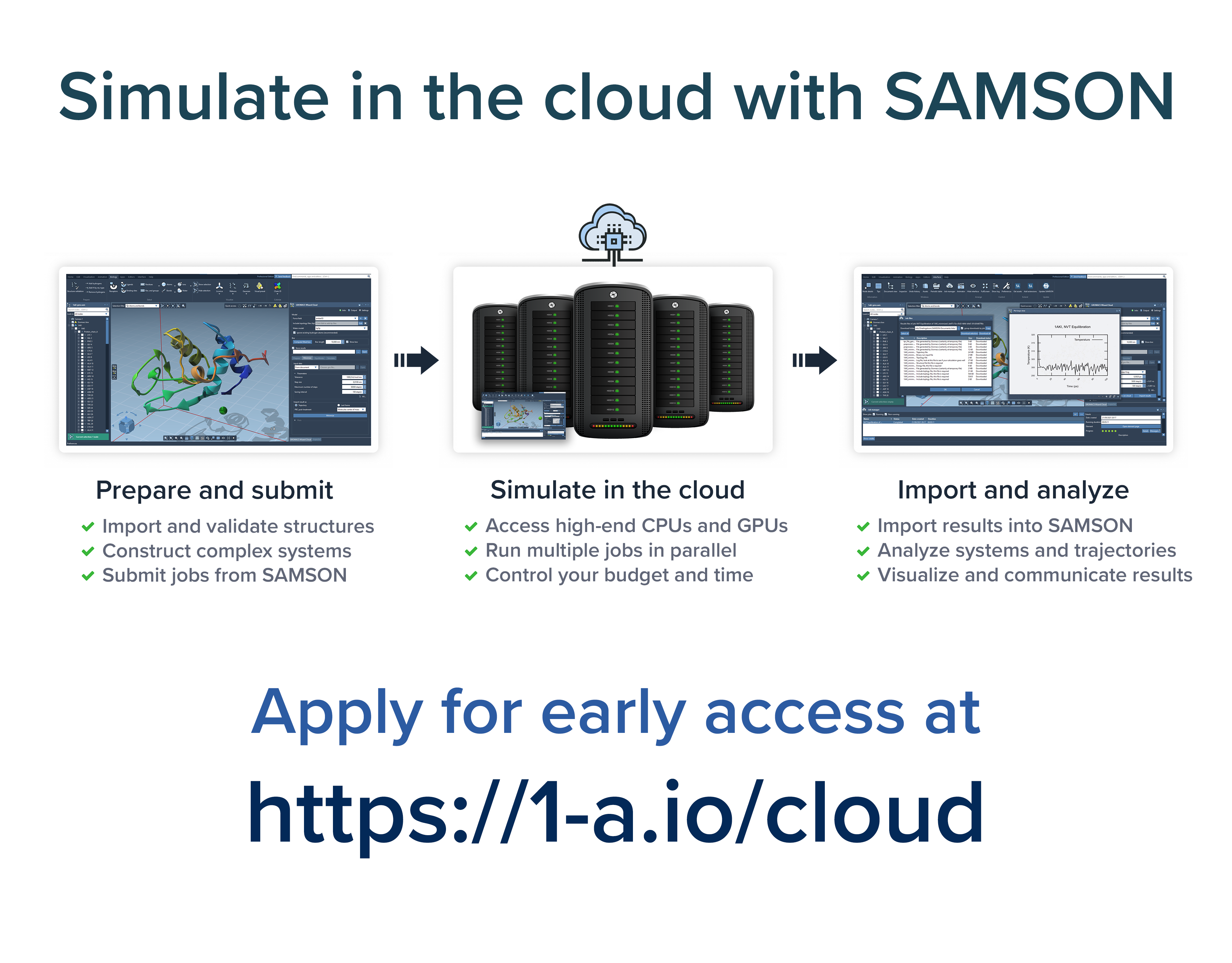 Cloud molecular simulations gallery image