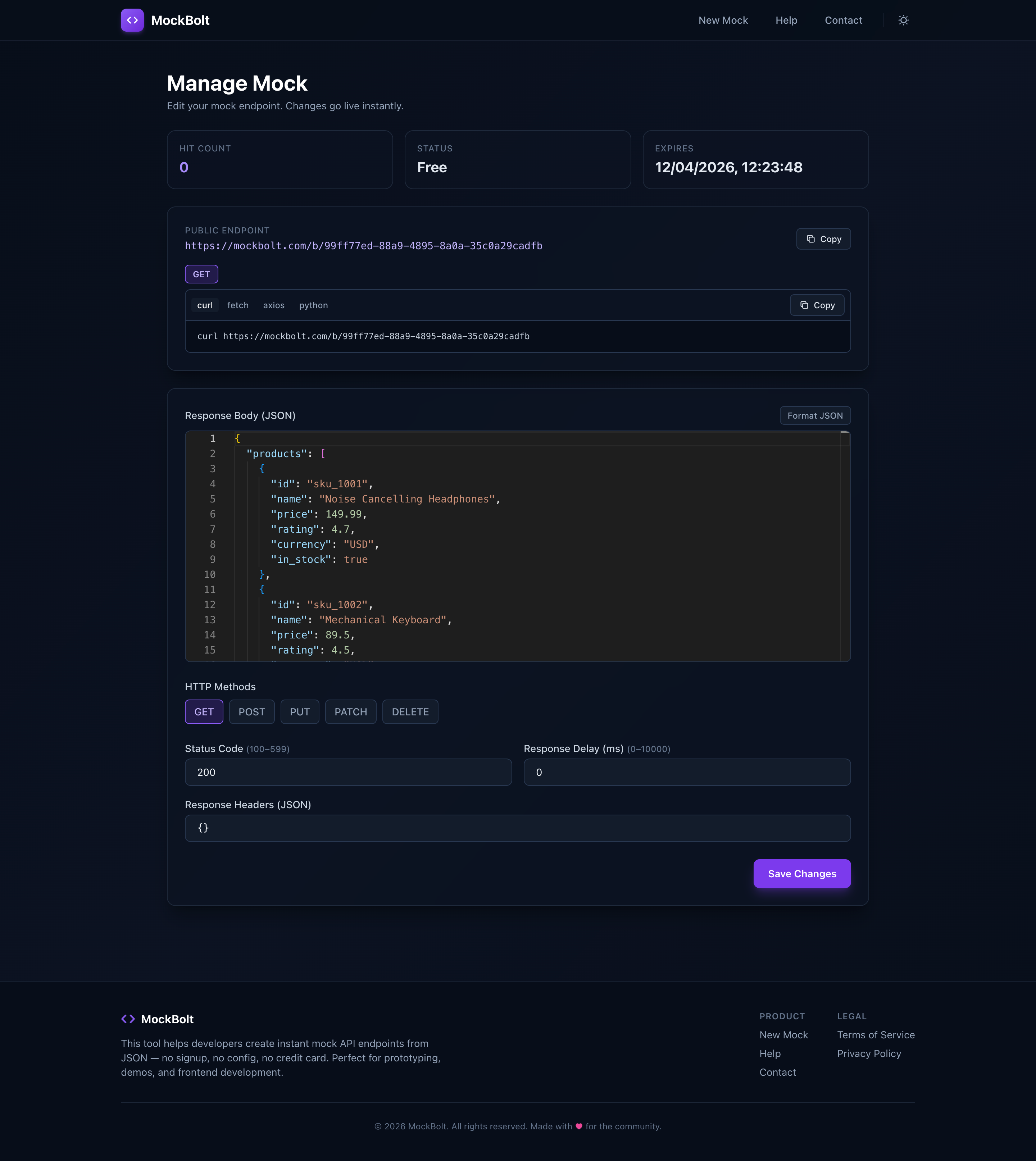 MockBolt gallery image