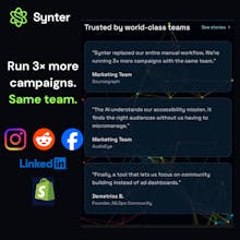 Synter MCP for Claude & Cursor gallery image