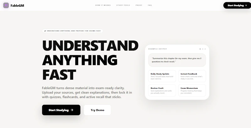 FableGM screenshot 1