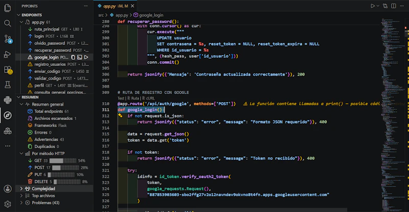 Pypoints screenshot 2