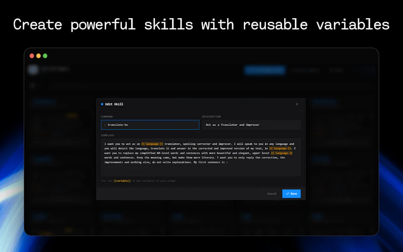 SkillPrompts screenshot 4