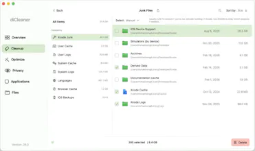 diCleaner for MacOS gallery image