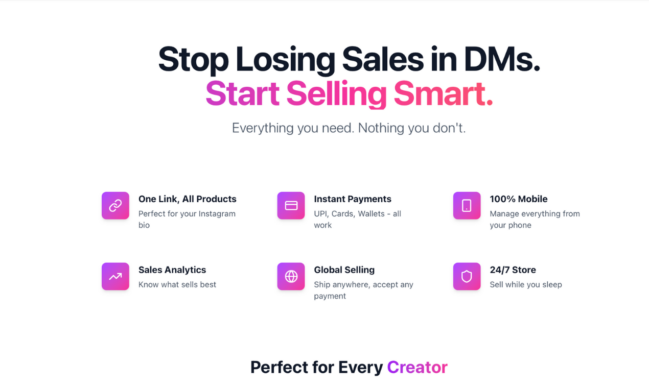 PayInBio gallery image