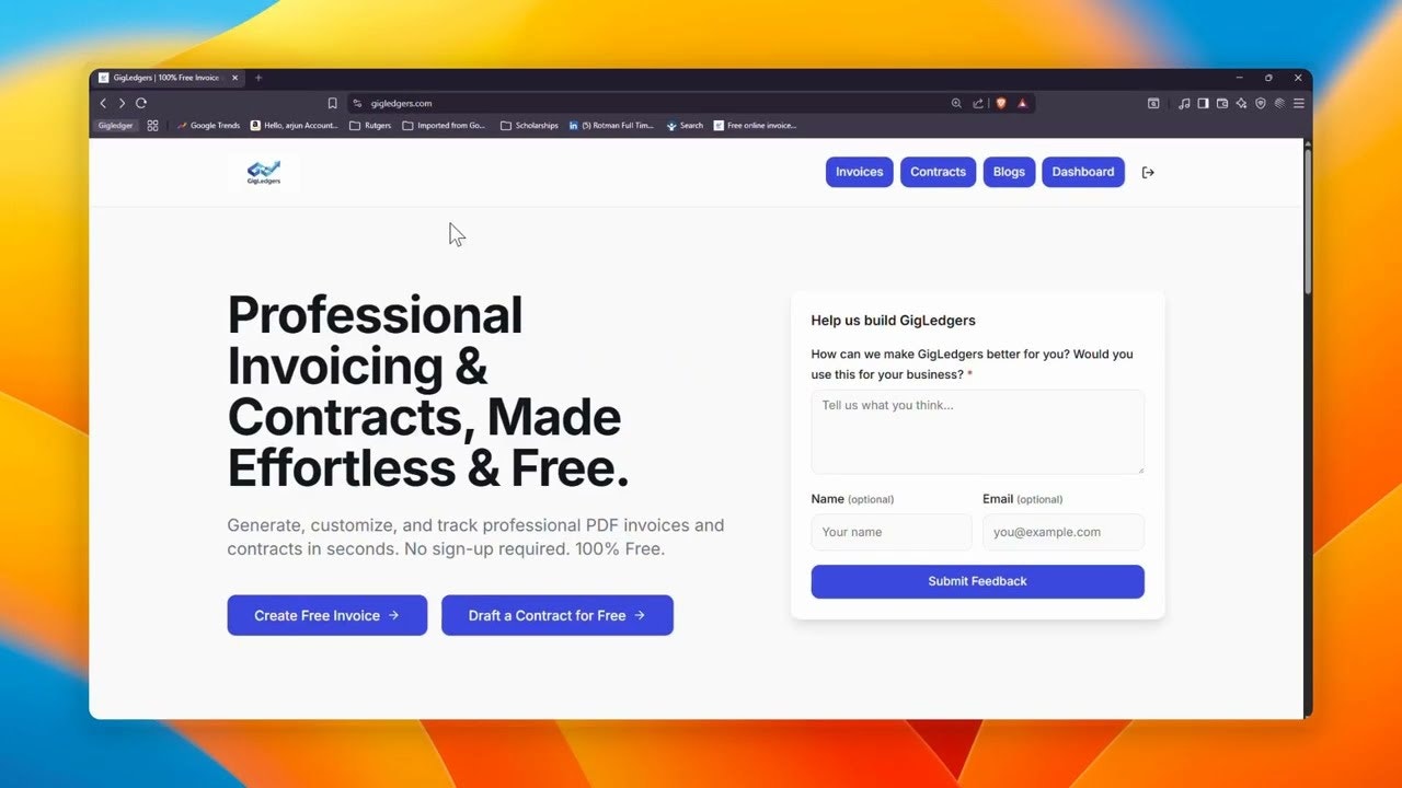 Gigledger gallery image