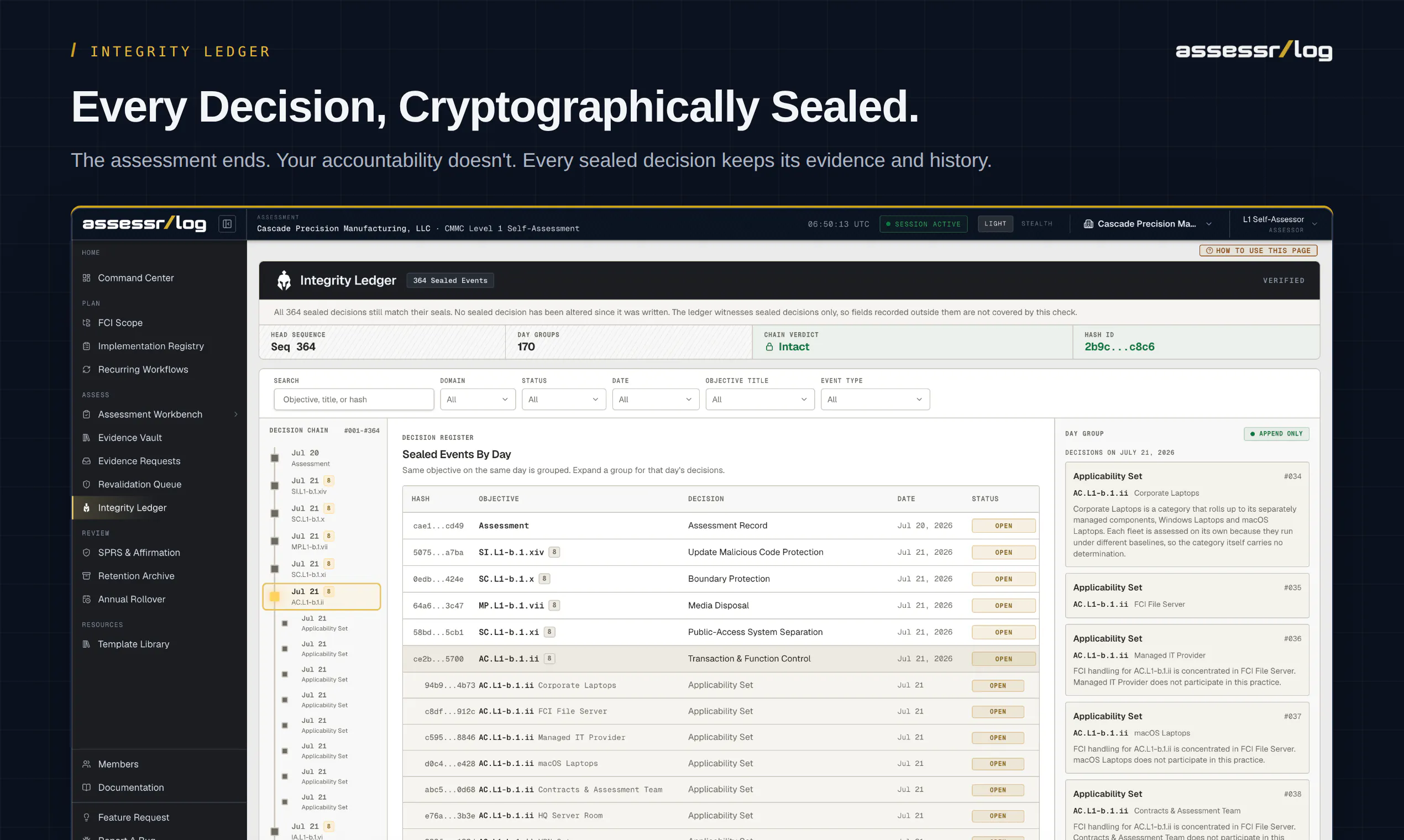 AssessrLog gallery image
