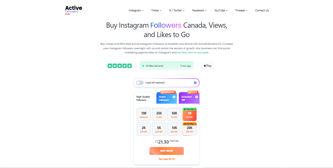 Active Followers CA gallery image