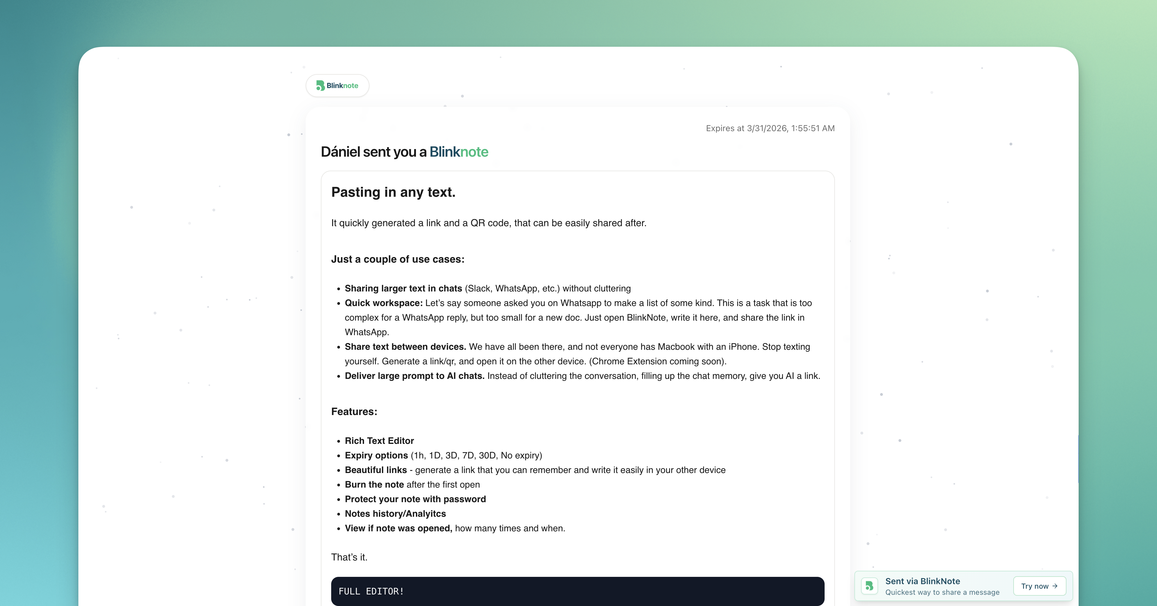 BlinkNote gallery image