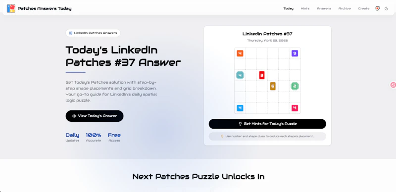 Patches Answers Today screenshot 3