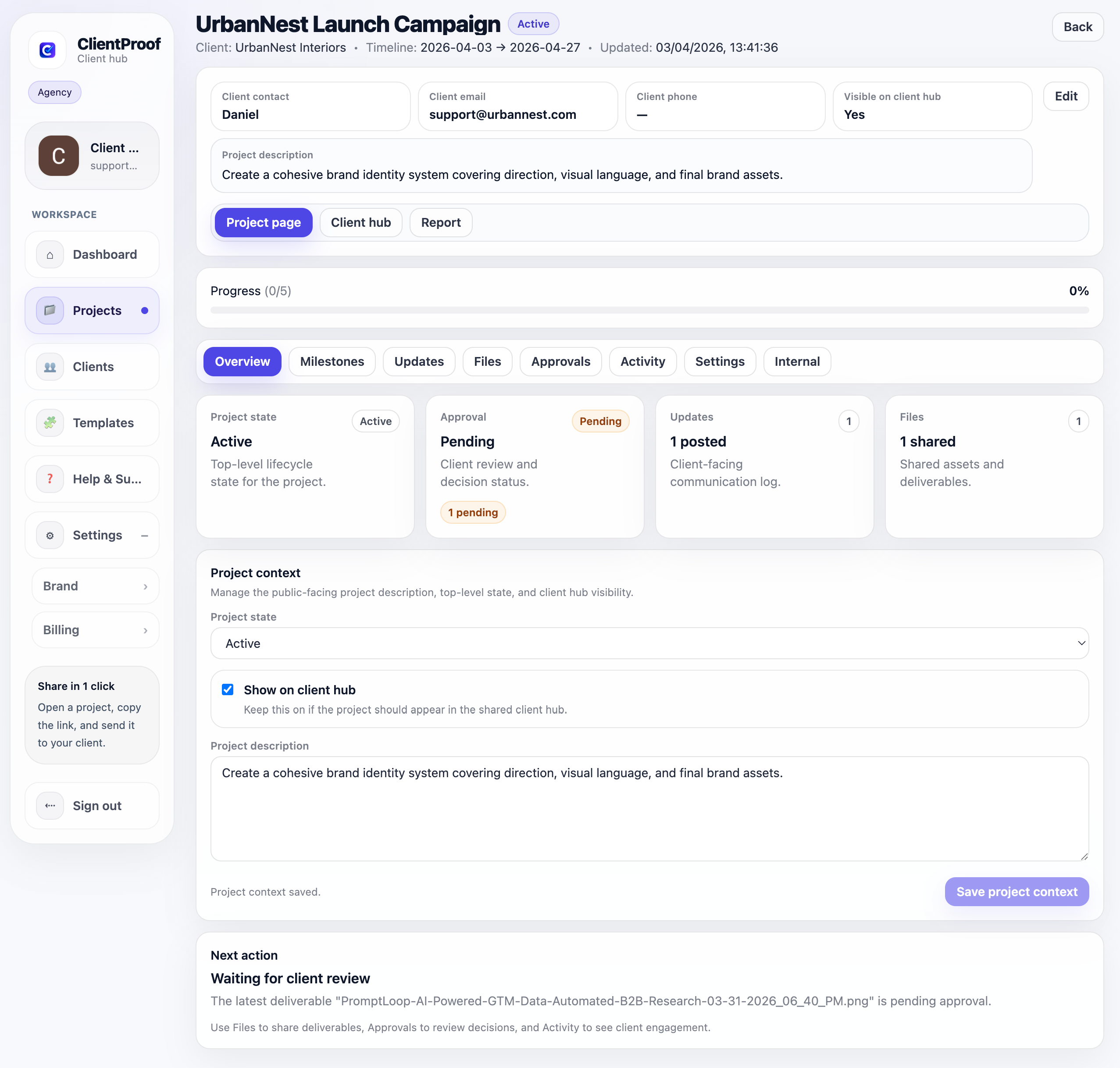 ClientProof gallery image