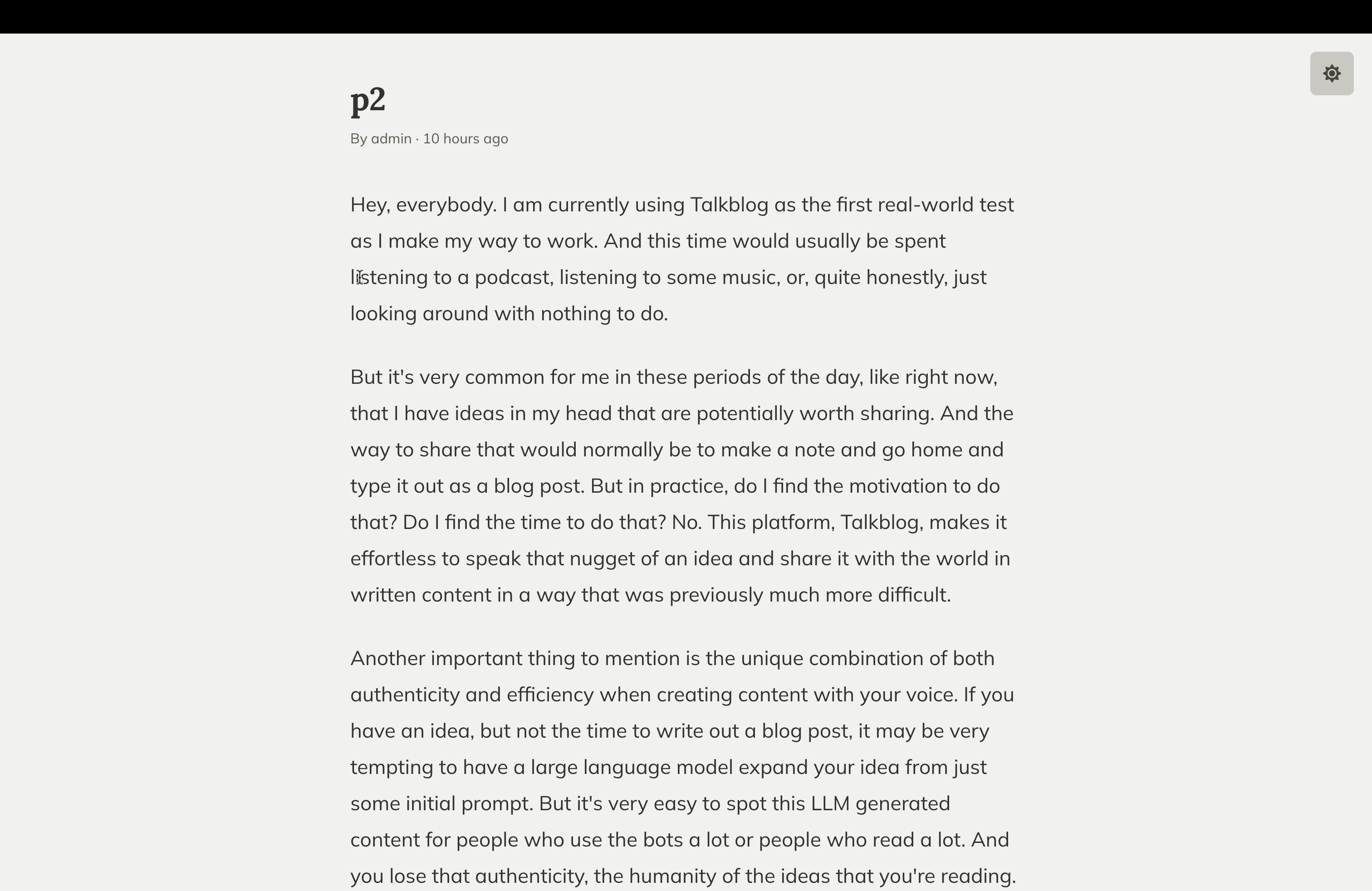 TalkBlog - Speak Your Mind media 6