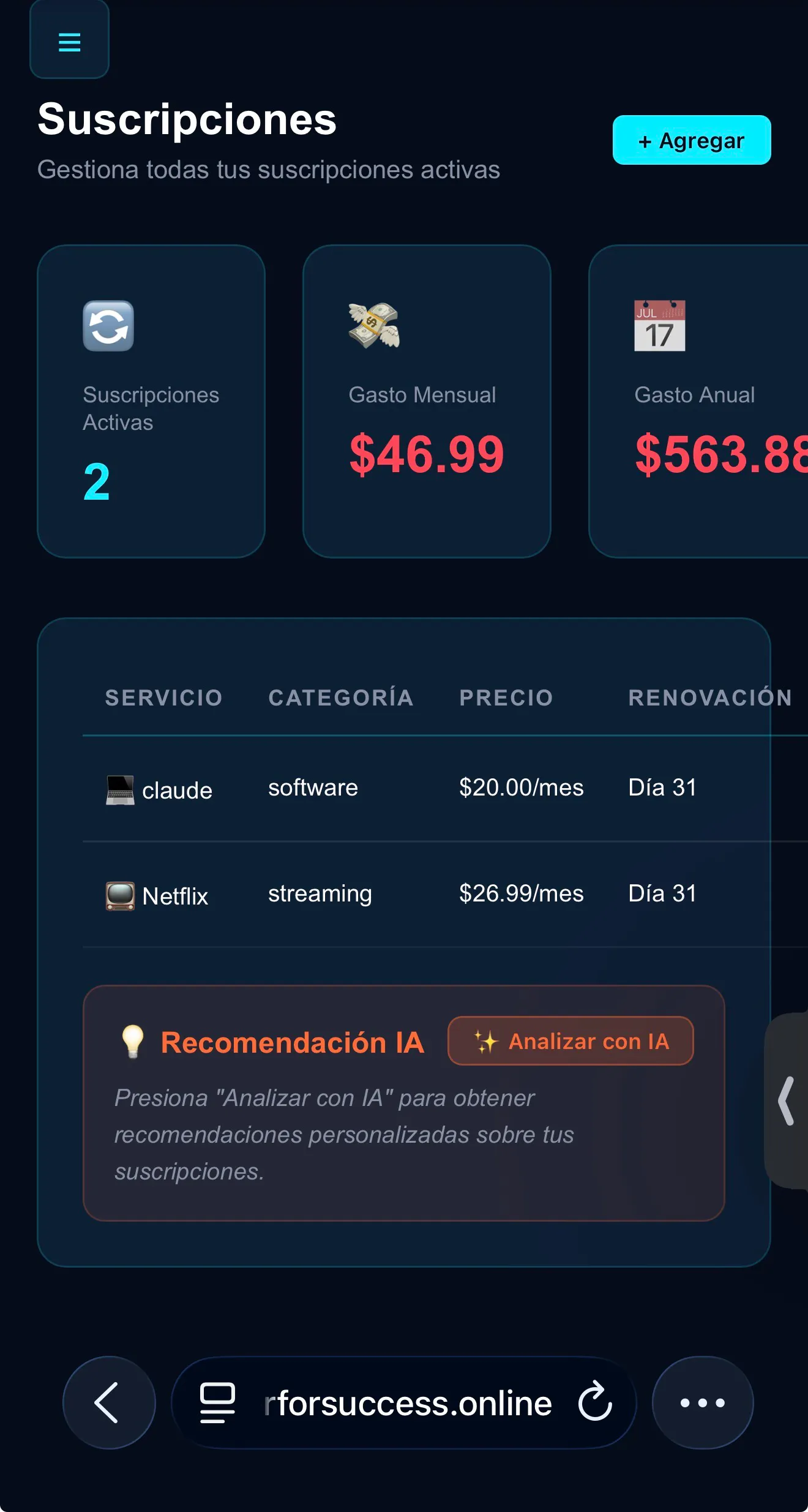 FinanceAI Pro gallery image