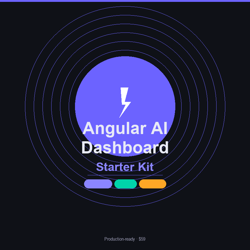 Angular AI Dashboard Starter Kit