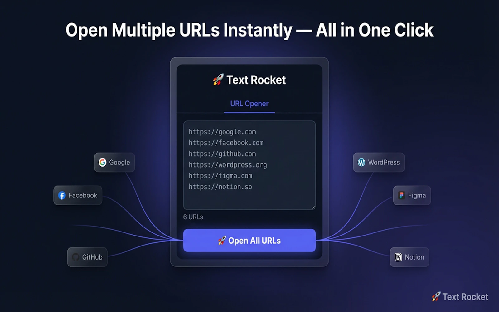 Text Rocket: Copy, Paste & Launch URLs screenshot 6