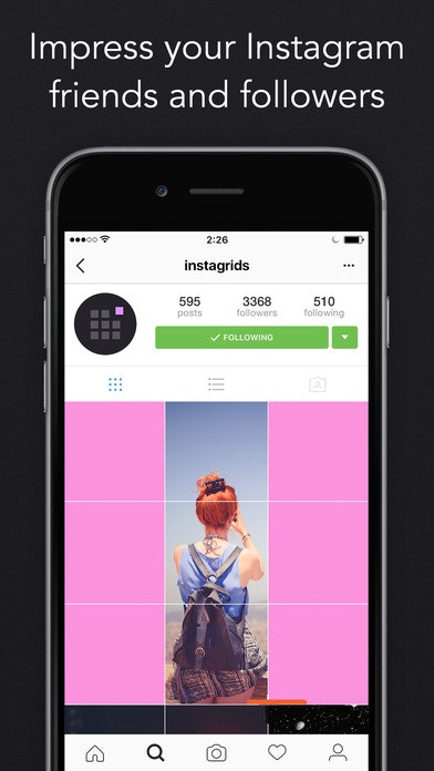 Instagrids Pro - Crop Photos For IG Profile View gallery image