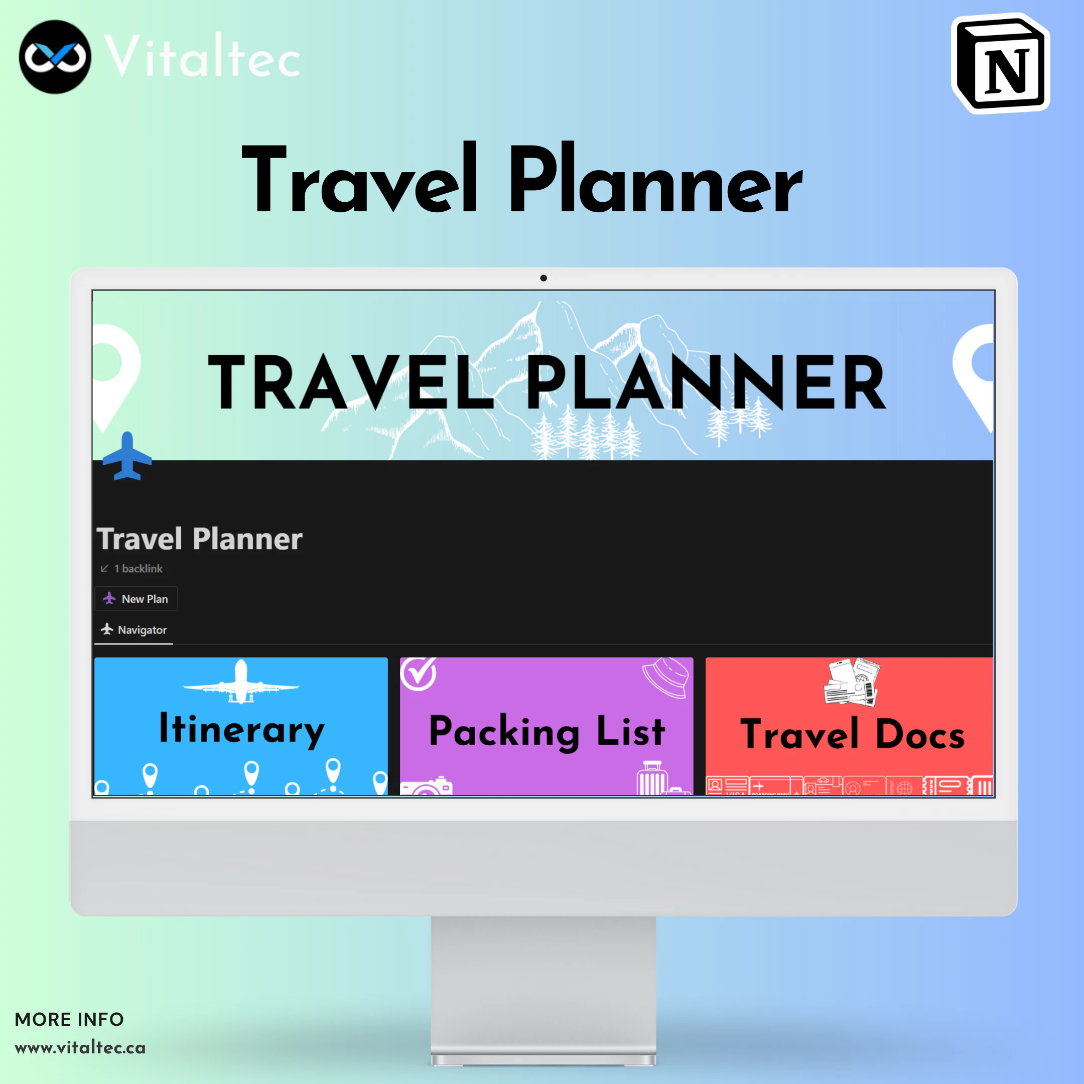 Notion Travel Planner