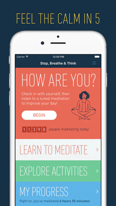Stop Breathe & Think (MyLife) Image