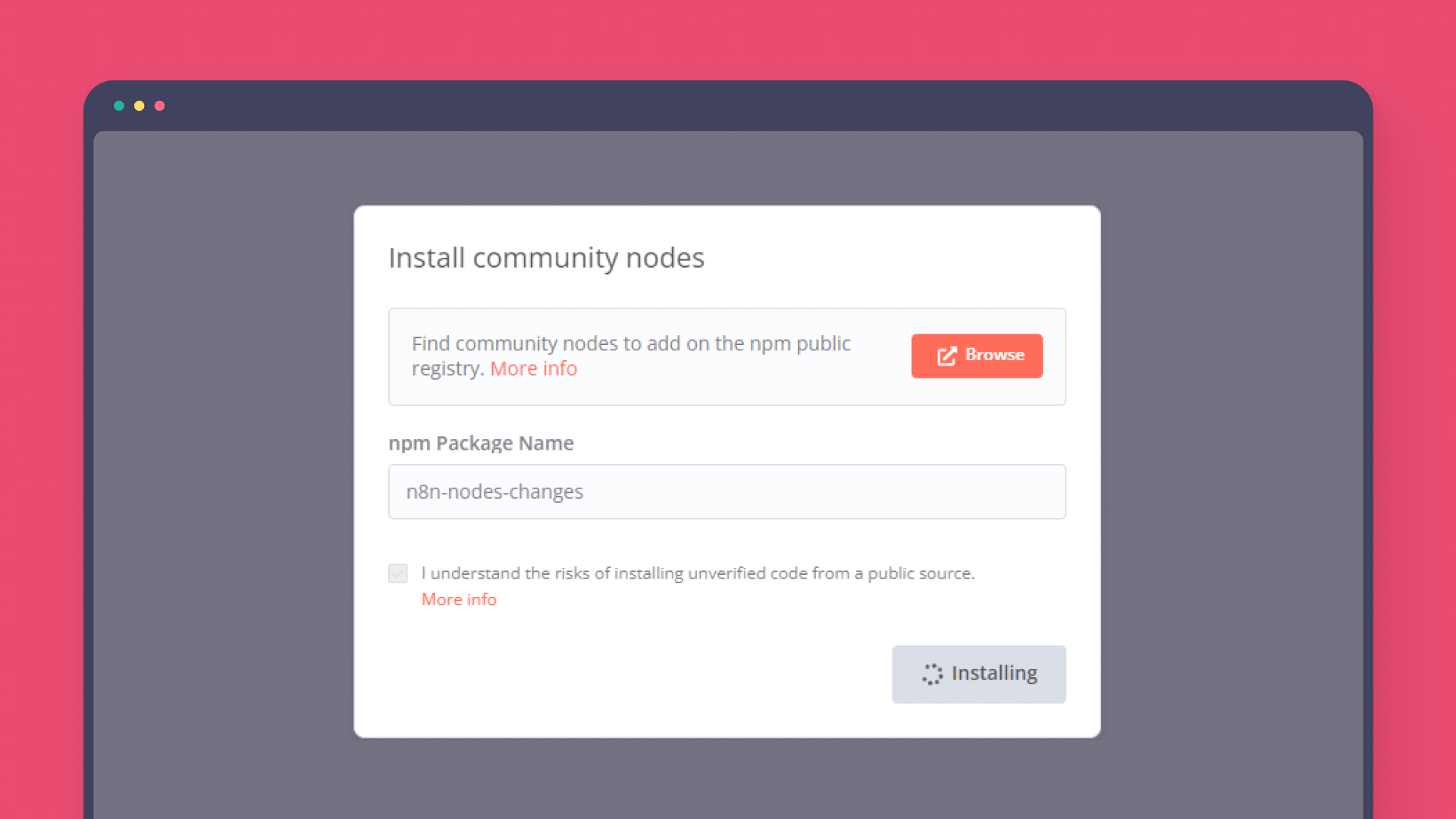N8N Community -Knoten - Einfach aufbauen, teilen und nutzen Community -Integrationen Medien 3