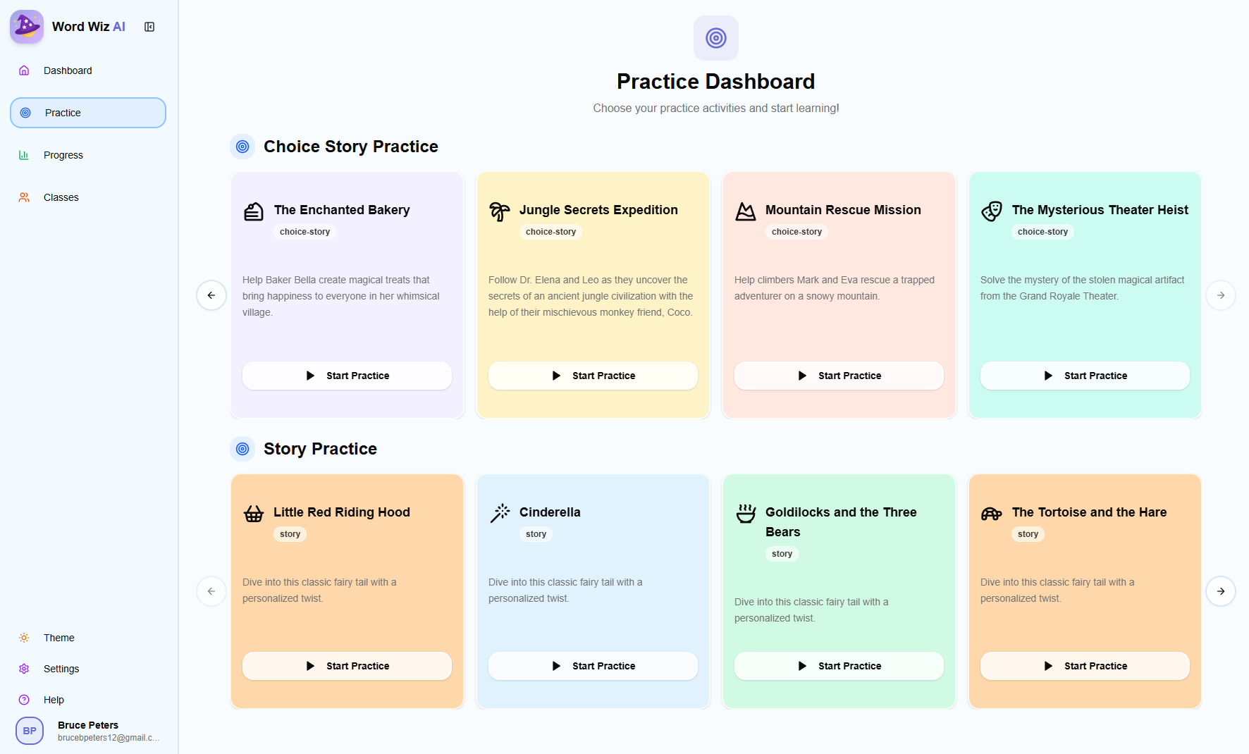 Word Wiz AI - Screenshot 4 showing product features and functionality