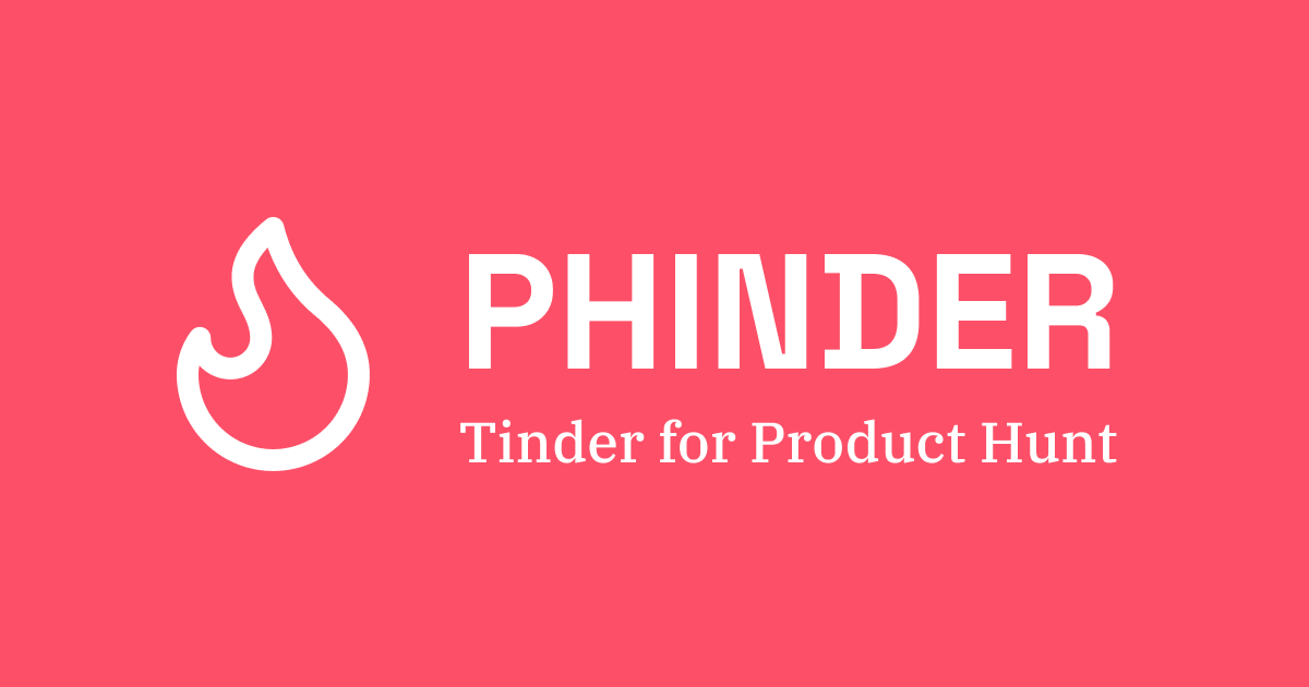 Phinder - Main product screenshot demonstrating key features and user interface