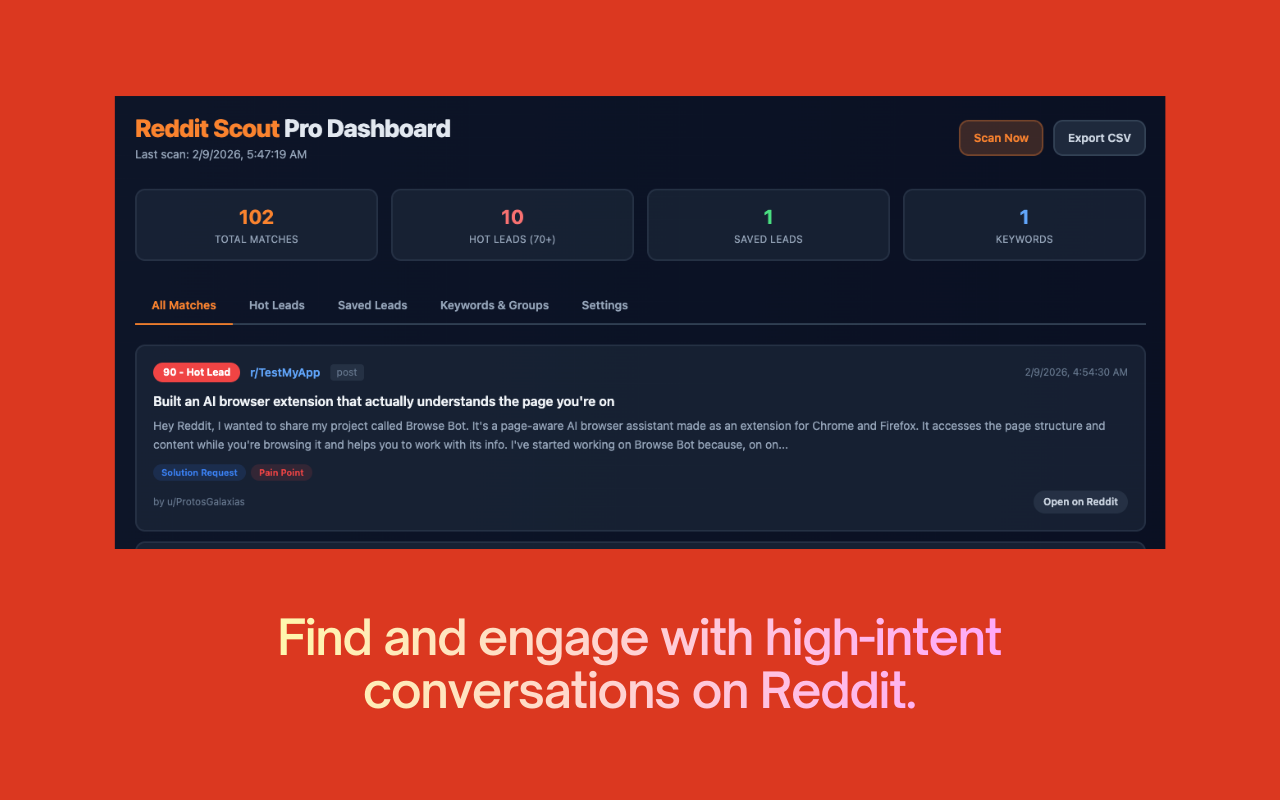 Reddit Scout Pro by PlugMonkey gallery image