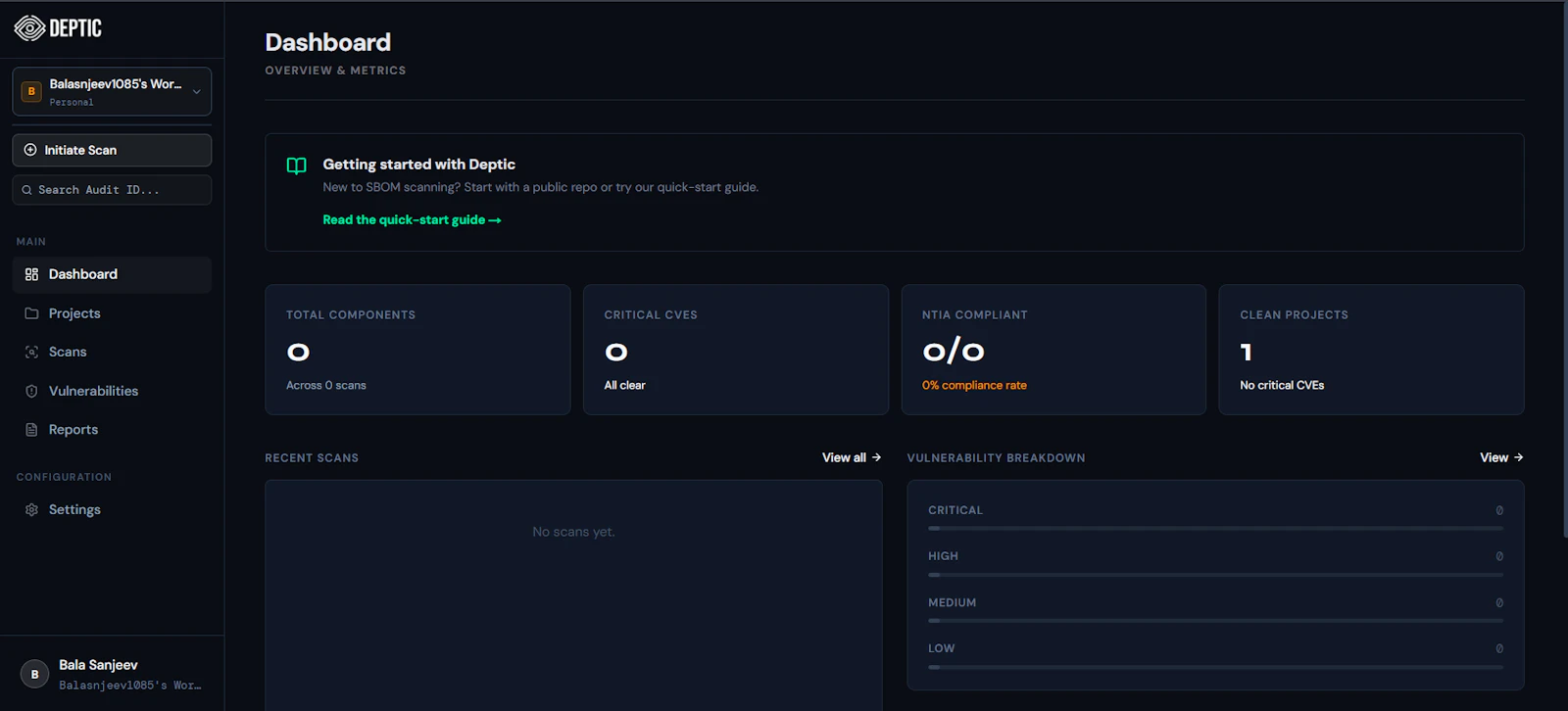 Deptic screenshot 2