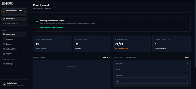 Deptic screenshot 2