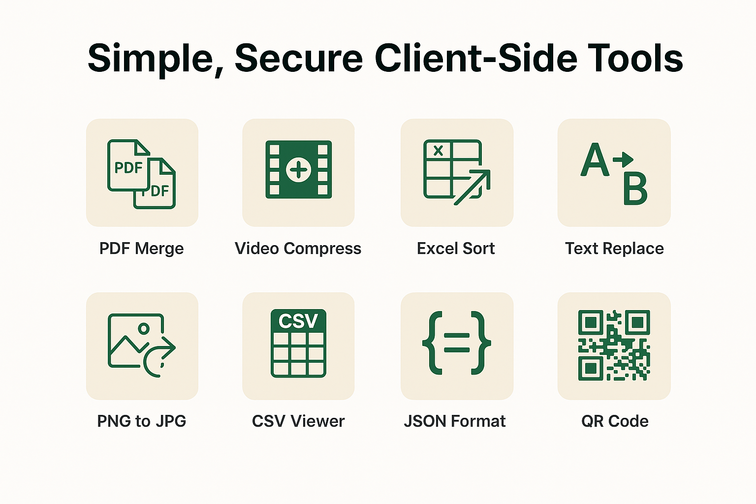 Strumentijockey - strumenti per la privacy - Strumenti di produttività sul lato client.Nessun server.Nessun caricamento. media 4